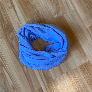 Periwinkle infinity fashion scarf